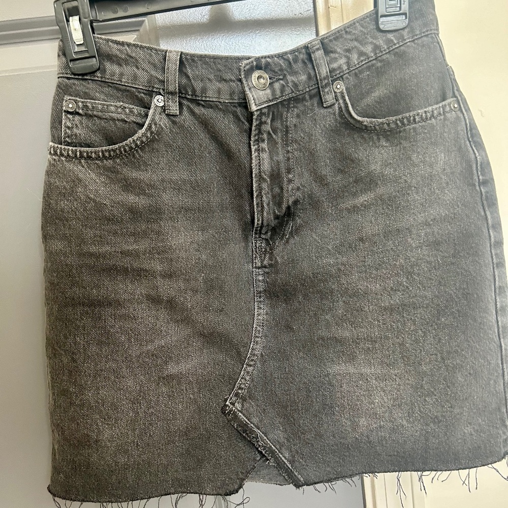 Free People distressed skirt